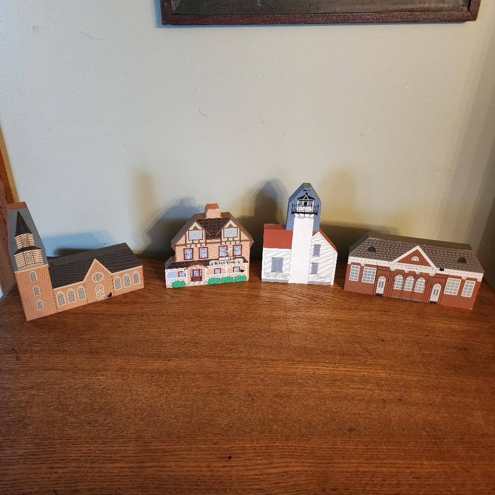 3/$15 Cat's Meow Village Pieces